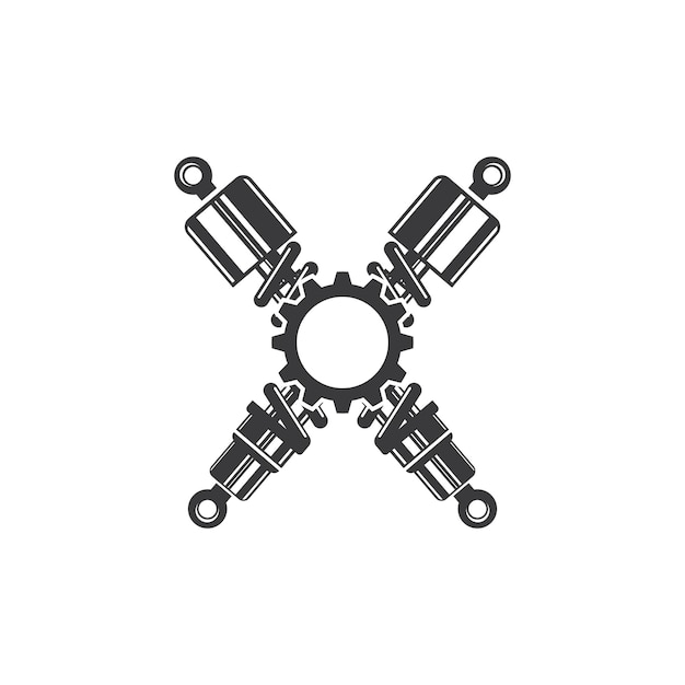 Shock absorber icon vector illustration design