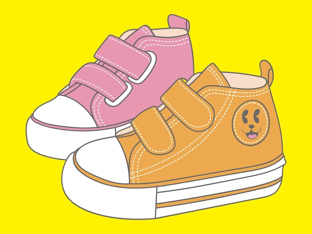 shoe's vector design