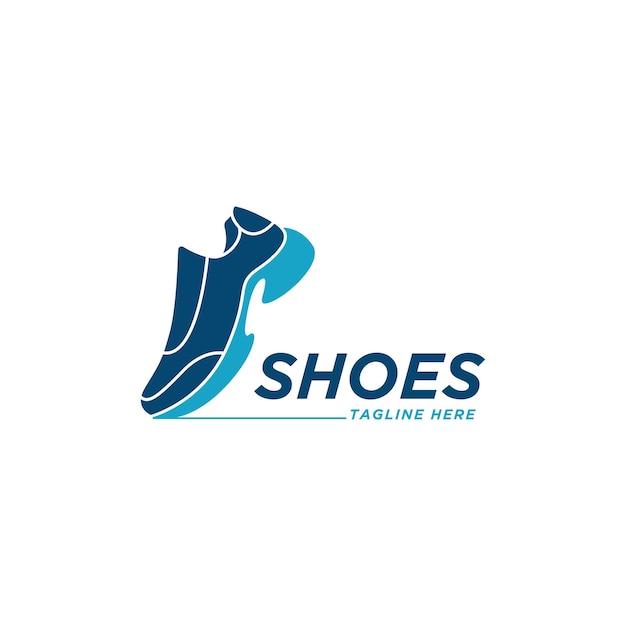 shoes logo icon vector illustration