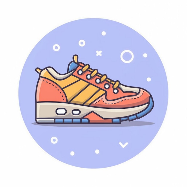 Shoes Sport Vector illustration