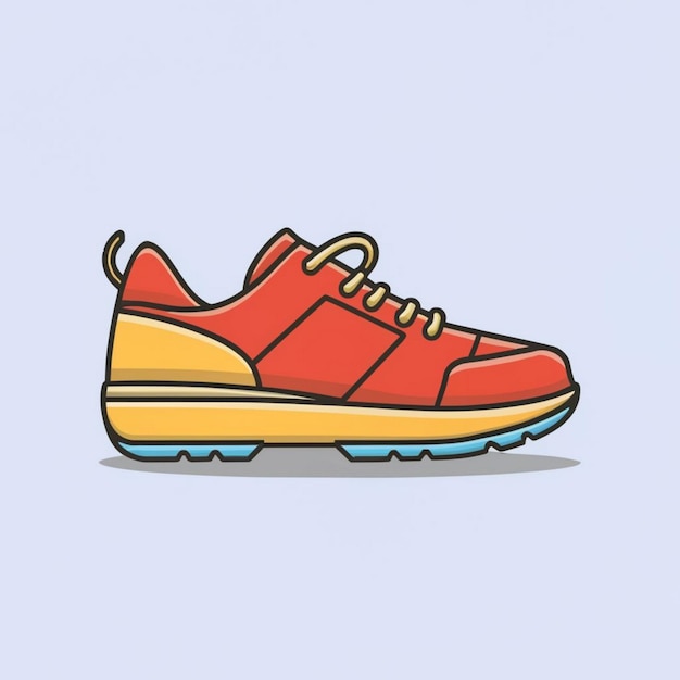 Shoes Sport Vector illustration