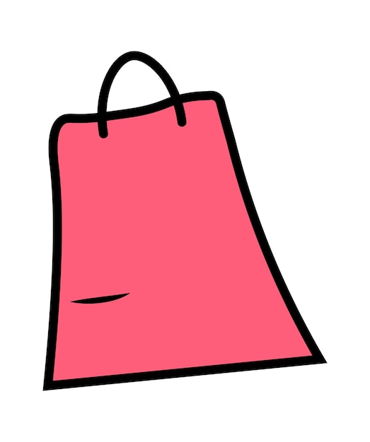 Shopping bag icon Vector illustration