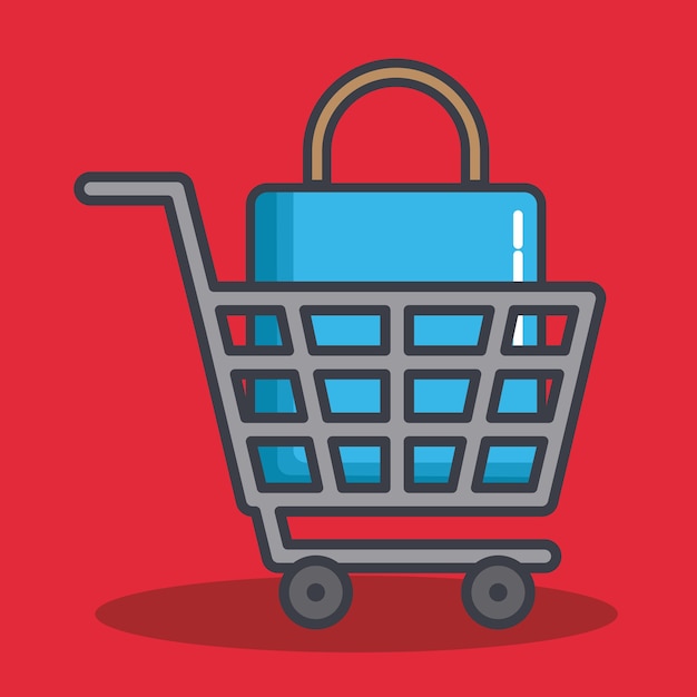 Shopping cart icon