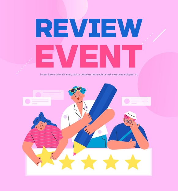 shopping event illustration Banner