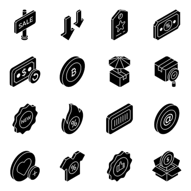 Shopping icon pack is here It is an excellent pack to grab for shopping banners websites