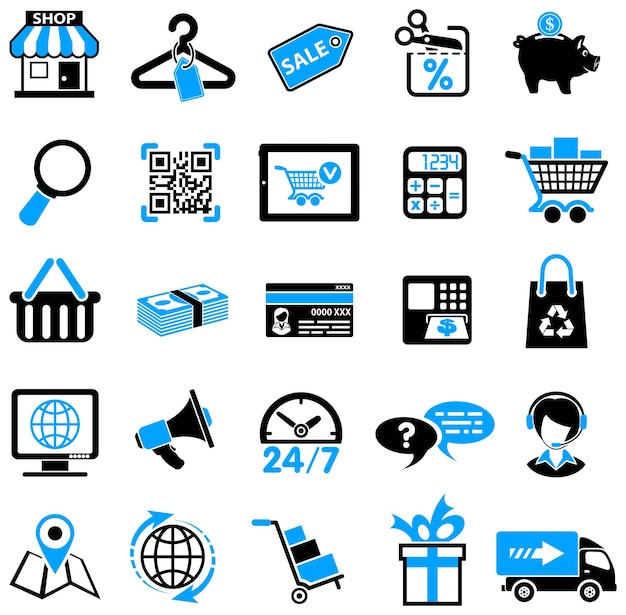 Shopping Icon Set