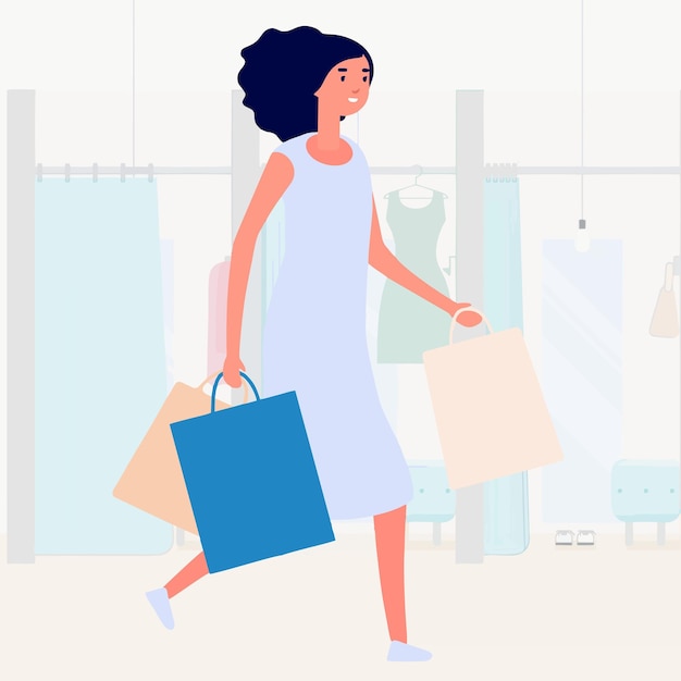 shopping illustration