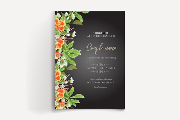 shower bridal invitation templates