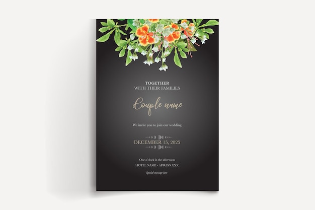 shower bridal invitation templates