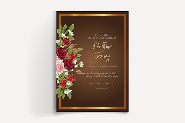 SHOWER BRIDAL INVITATION TEMPLATES