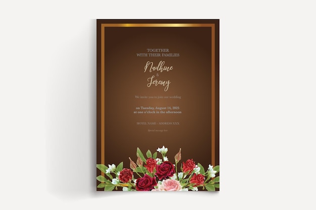 SHOWER BRIDAL INVITATION TEMPLATES