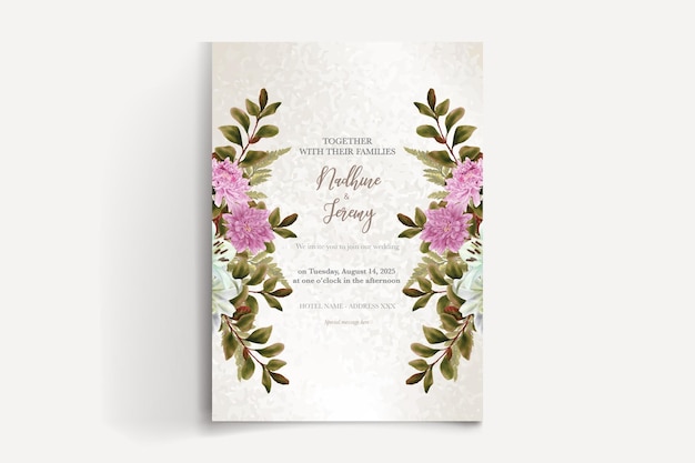 SHOWER BRIDAL INVITATION TEMPLATES