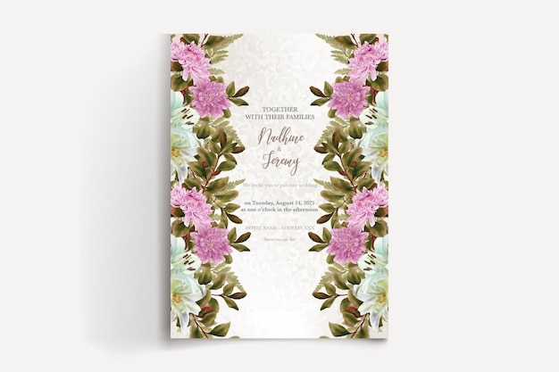 SHOWER BRIDAL INVITATION TEMPLATES