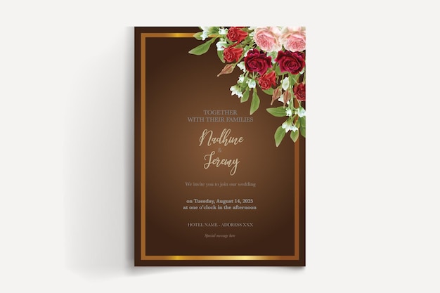 SHOWER BRIDAL INVITATION TEMPLATES