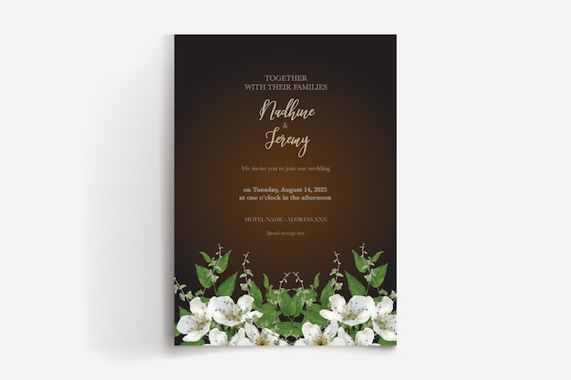 SHOWER BRIDAL INVITATION TEMPLATES