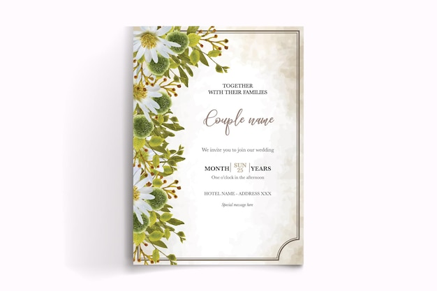 Shower bridal wedding invitation templates