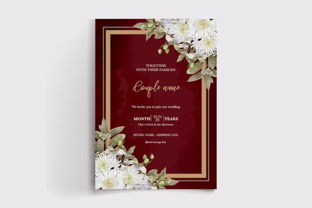 Shower bridal wedding invitation templates