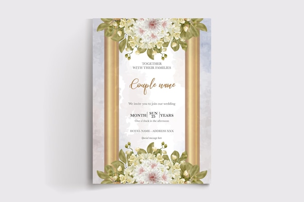 Shower bridal wedding invitation templates