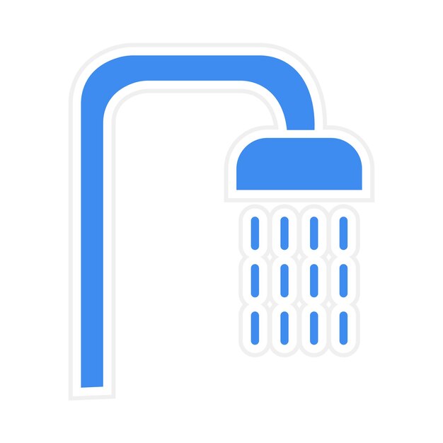 Shower Vector Illustration