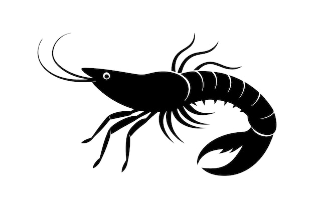 Shrimp icon vector illustration design