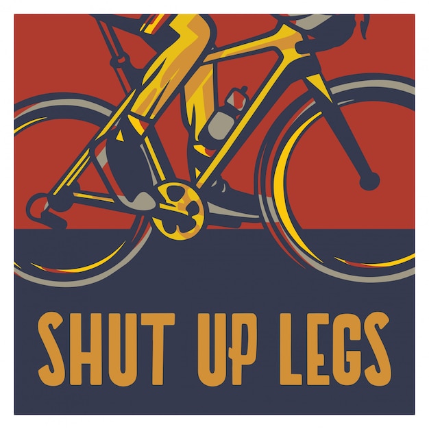 Shut up legs poster