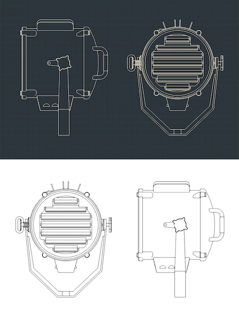 Signal Lamp blueprints