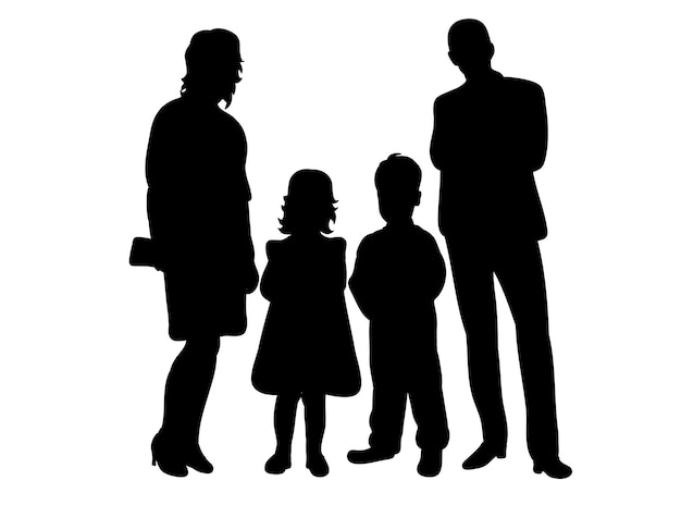 Silhouette family