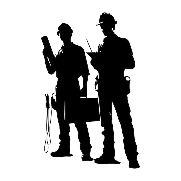 a silhouette of a man and a gun with a gun in the middle