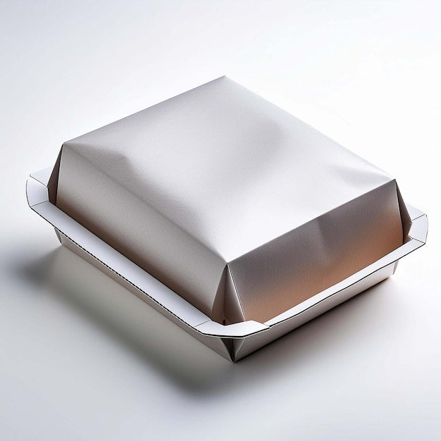 Vector a silver box with a lid that says quot a quot on it