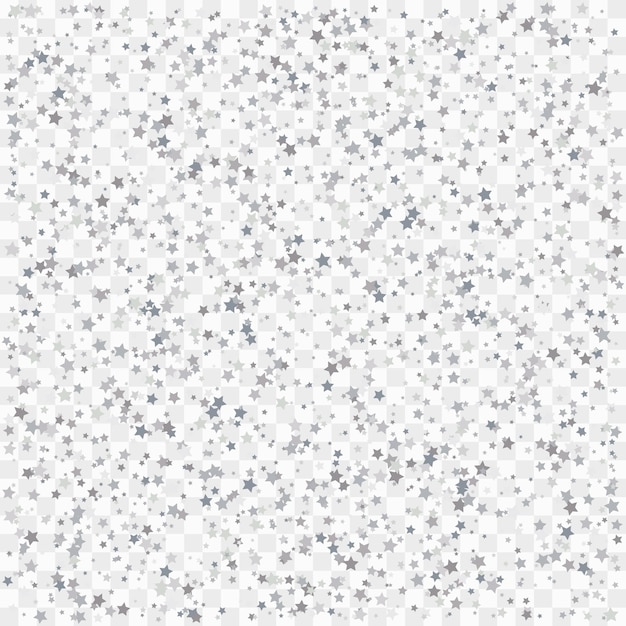 Silver confetti Vector Transparent background Silver glitter textureFalling grey tiny confetti pieces Confetti isolated Holiday party and celebration design element