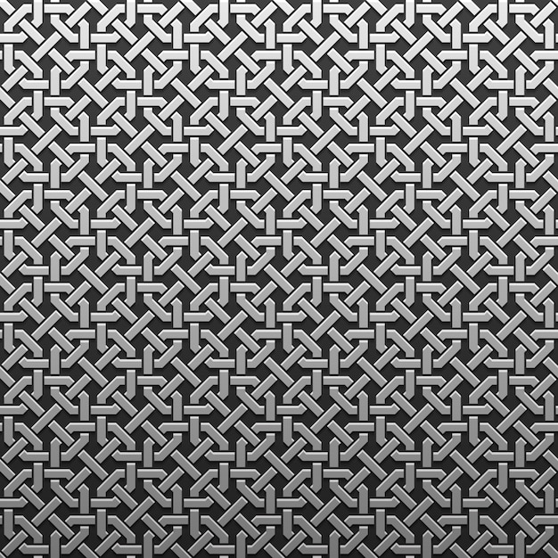 Silver/platinum metallic background with geometric pattern. Elegant luxury style.