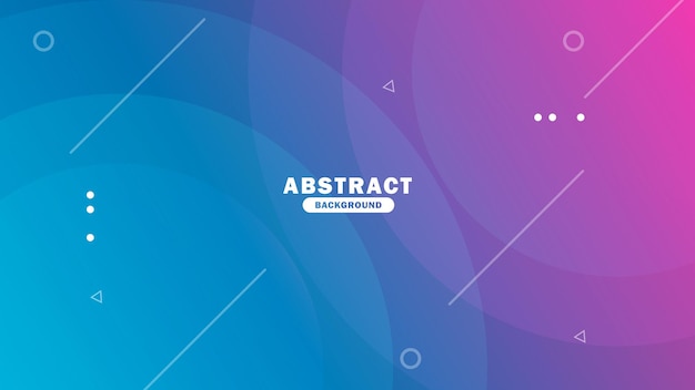 Simple abstract colorful geometric background template