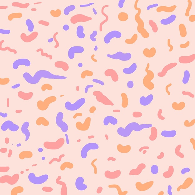 Simple Abstract Dot and Flow Pattern Background