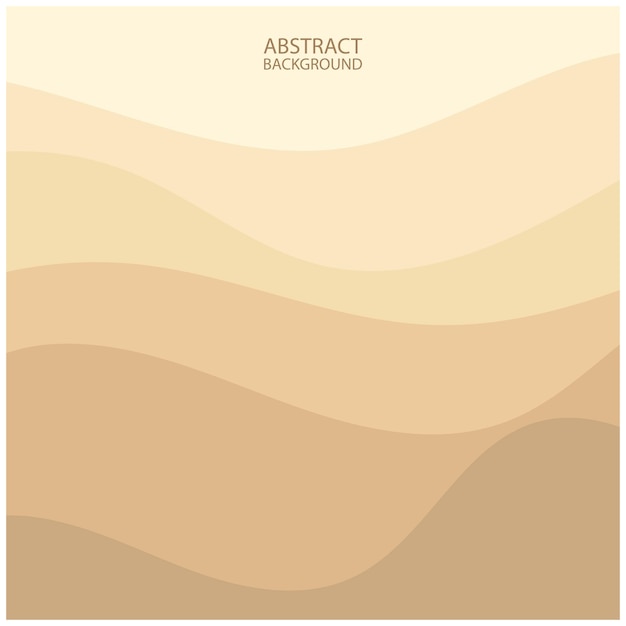 Simple abstract sand background with brown color combination beach desert book coverwallpaper vector