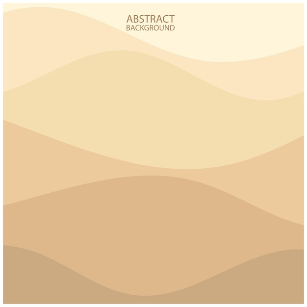 Simple abstract sand background with brown color combination beach desert book coverwallpaper vector