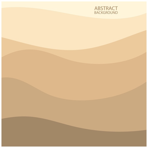 Simple abstract sand background with brown color combination beach desert book coverwallpaper vector