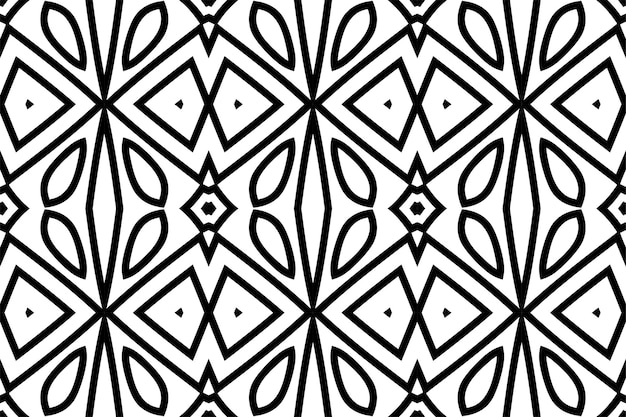 simple background. black and white seamless pattern