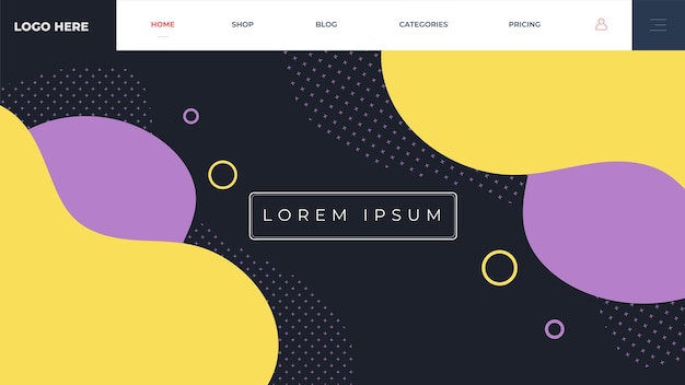 simple background ilustration for landing page, website, banner, poster, event, etc. Eps10