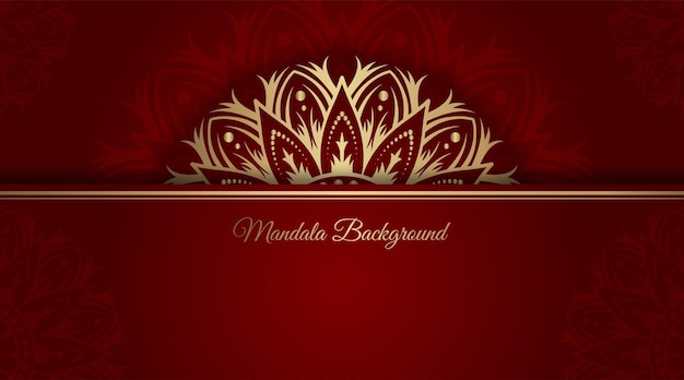 Simple background with gold ornament border