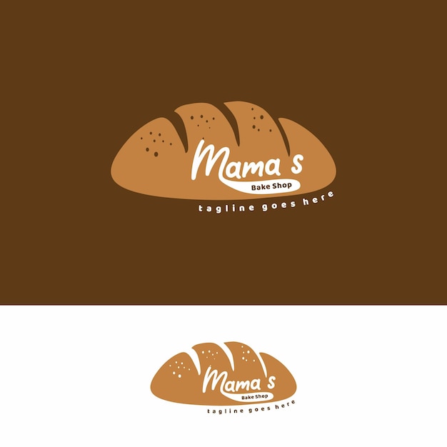 Simple Bakery Logo, Bake Shop label