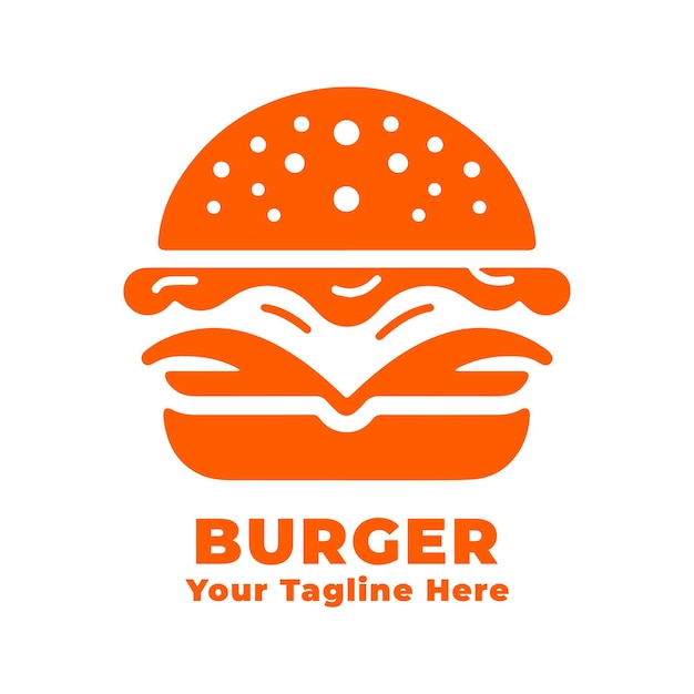 Simple Burger Logo Design