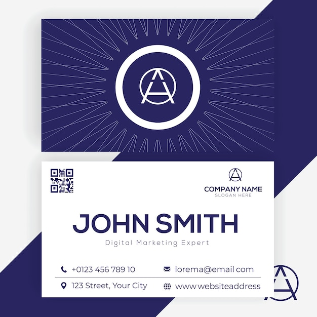 Simple business card design