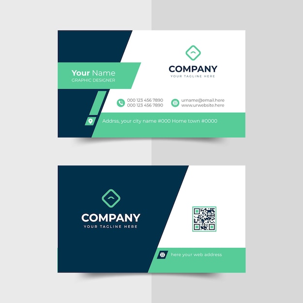 Simple Business Card Layout