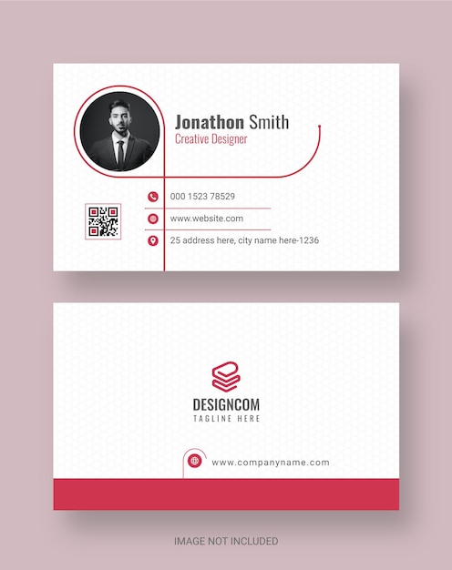 Simple Business Card Layout