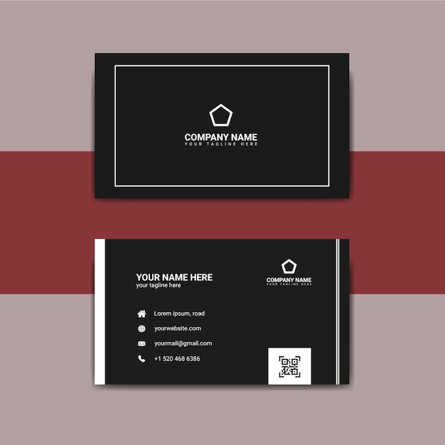 simple business card template