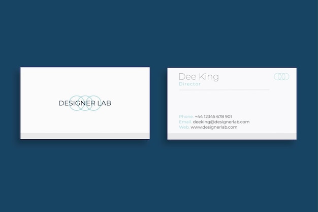 Simple business card