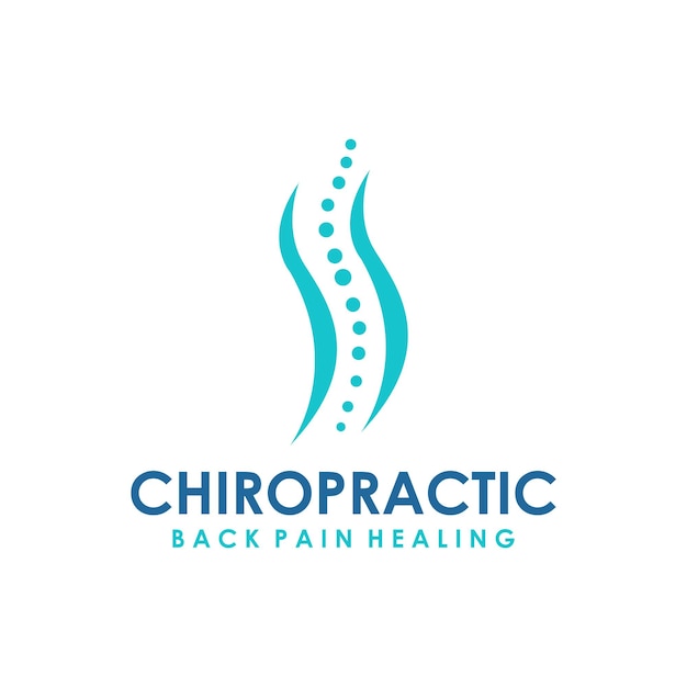 Simple Chiropractic Logo Template