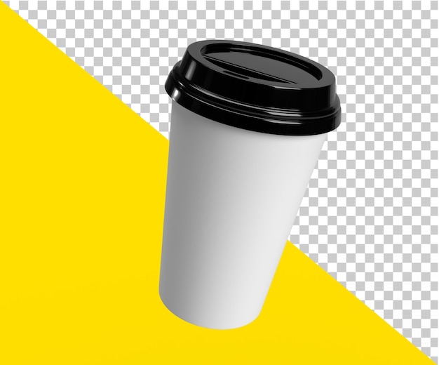 Simple coffee cup mockup