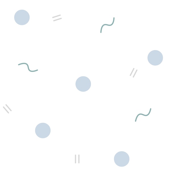 Vector simple confetti pattern