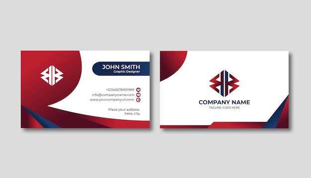 Simple creative business card design